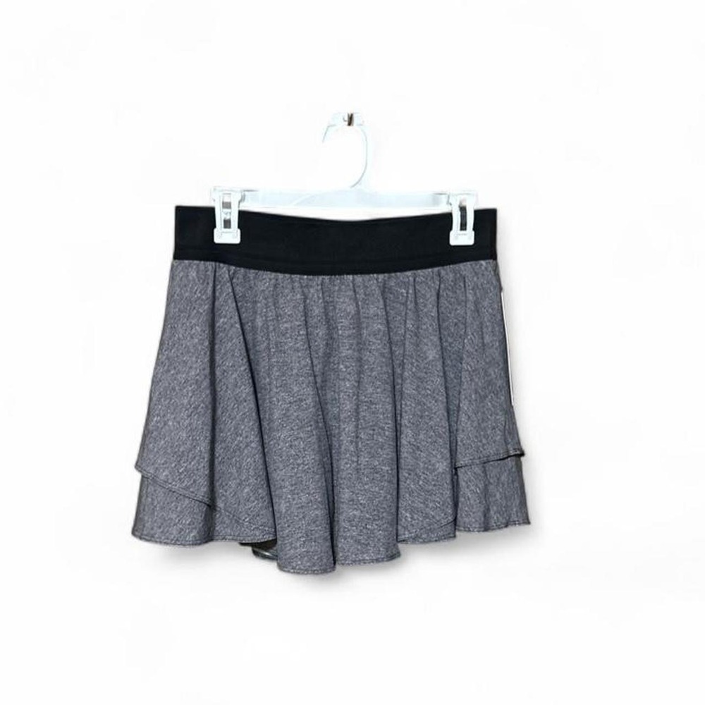 Lululemon Court Rival High-Rise Skirt - Heather Lux Multi Black / Black - M